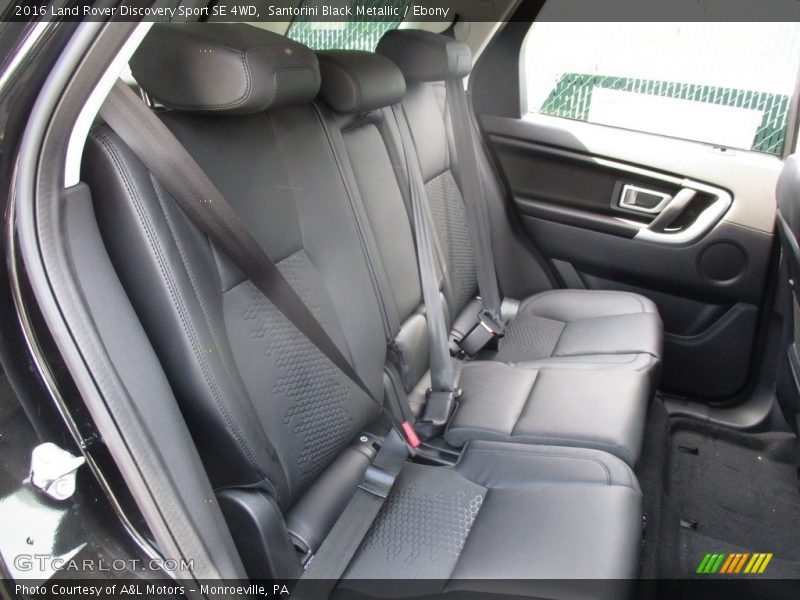 Santorini Black Metallic / Ebony 2016 Land Rover Discovery Sport SE 4WD