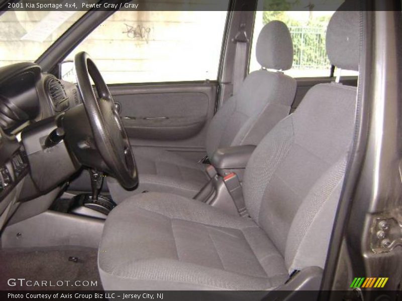 Pewter Gray / Gray 2001 Kia Sportage 4x4