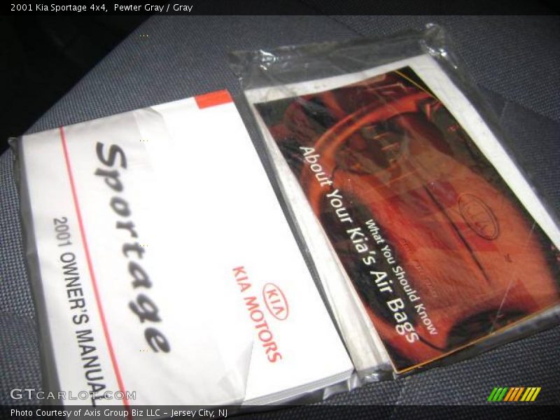 Pewter Gray / Gray 2001 Kia Sportage 4x4
