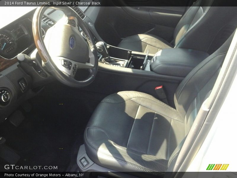Ingot Silver / Charcoal Black 2014 Ford Taurus Limited