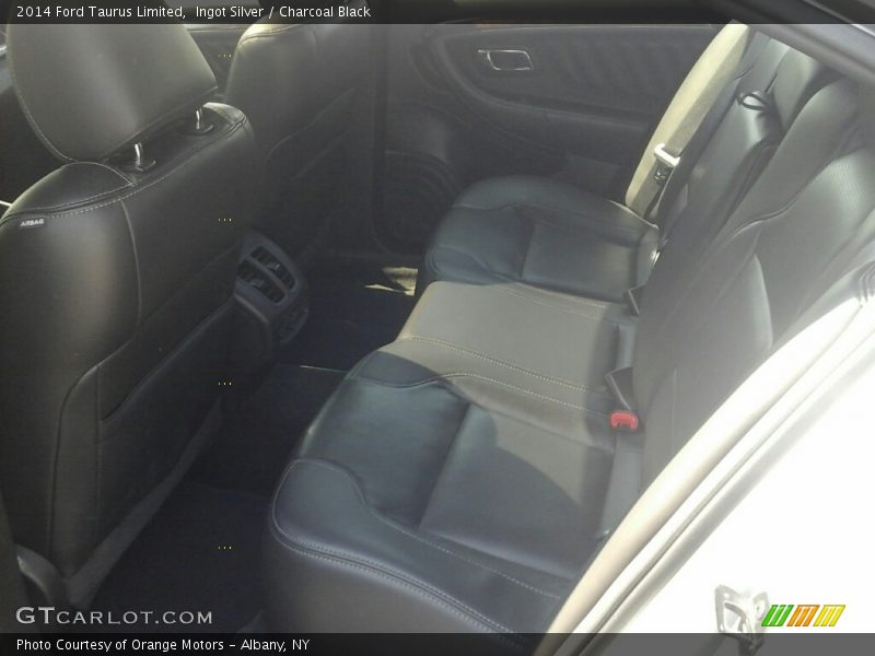 Ingot Silver / Charcoal Black 2014 Ford Taurus Limited