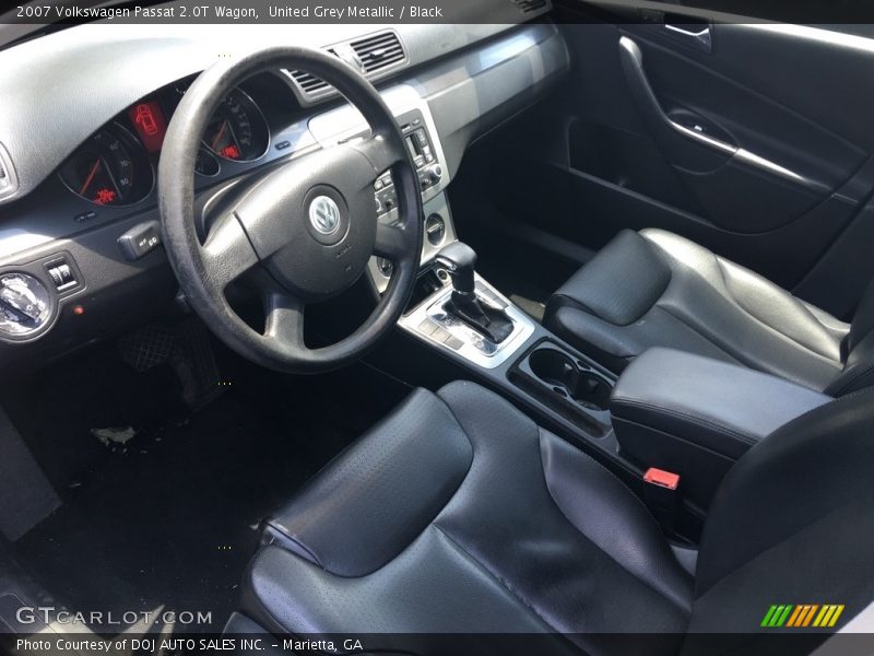 United Grey Metallic / Black 2007 Volkswagen Passat 2.0T Wagon