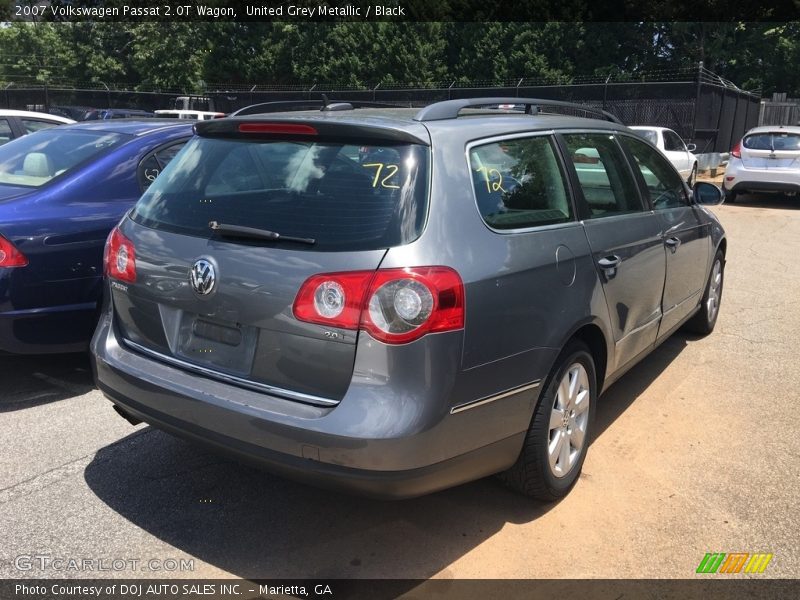United Grey Metallic / Black 2007 Volkswagen Passat 2.0T Wagon
