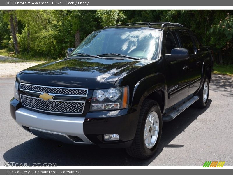 Black / Ebony 2012 Chevrolet Avalanche LT 4x4