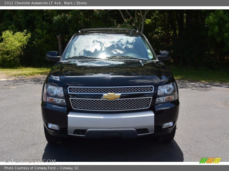 Black / Ebony 2012 Chevrolet Avalanche LT 4x4