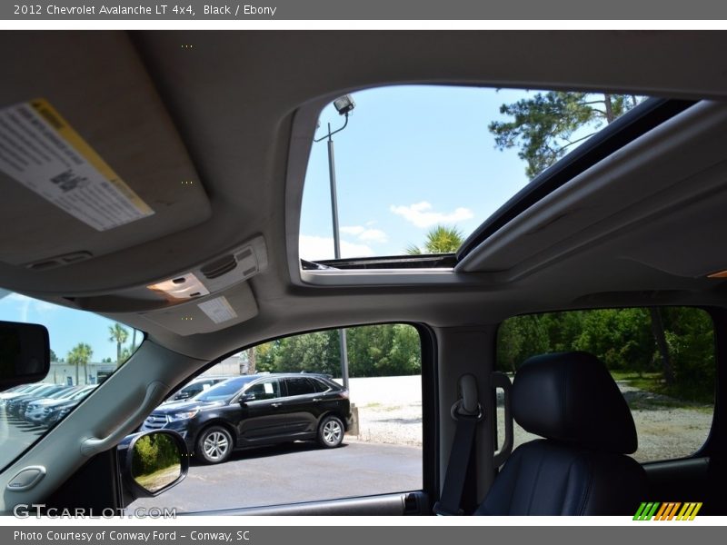 Black / Ebony 2012 Chevrolet Avalanche LT 4x4