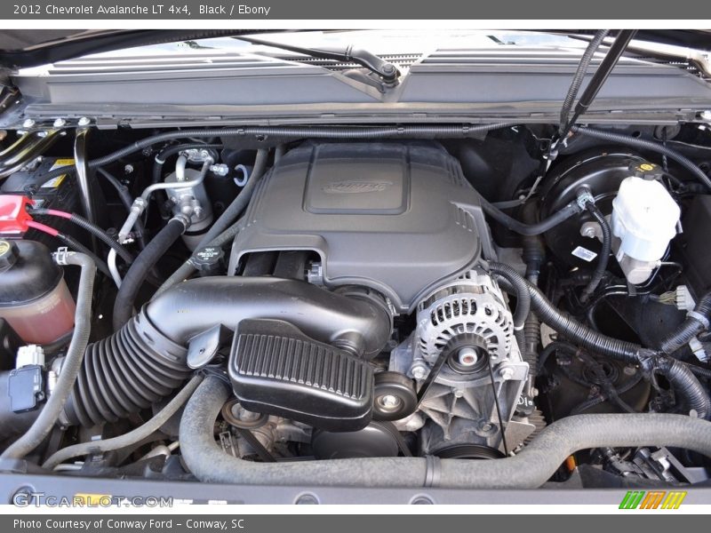 Black / Ebony 2012 Chevrolet Avalanche LT 4x4