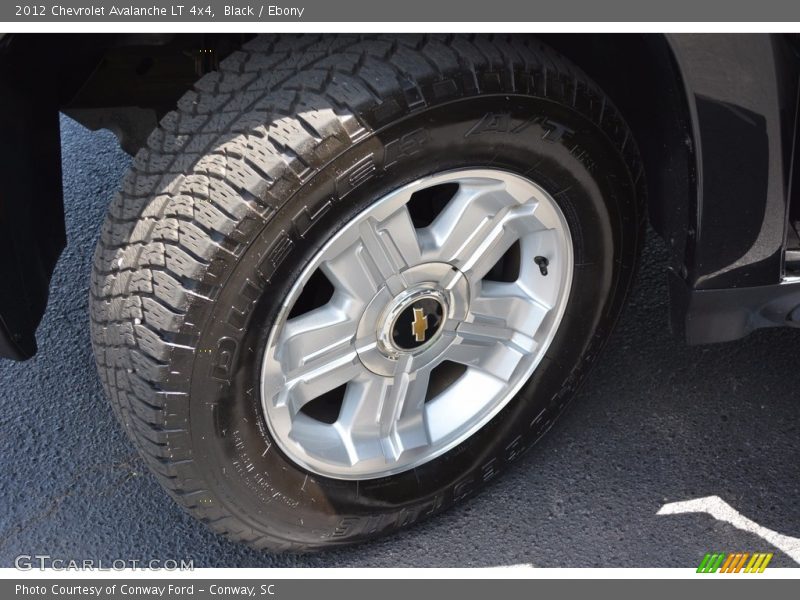 Black / Ebony 2012 Chevrolet Avalanche LT 4x4