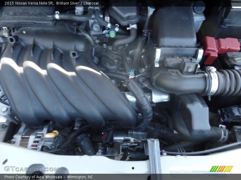 Brilliant Silver / Charcoal 2015 Nissan Versa Note SR