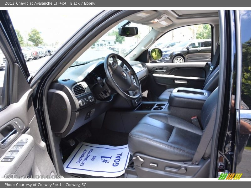 Black / Ebony 2012 Chevrolet Avalanche LT 4x4