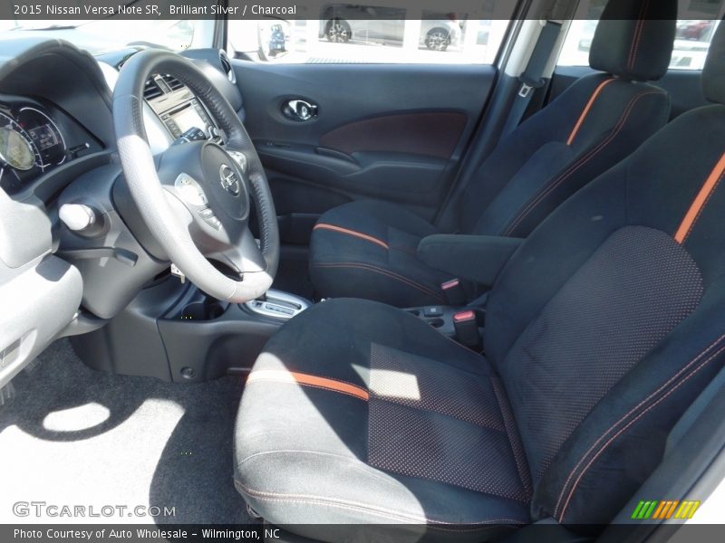 Brilliant Silver / Charcoal 2015 Nissan Versa Note SR