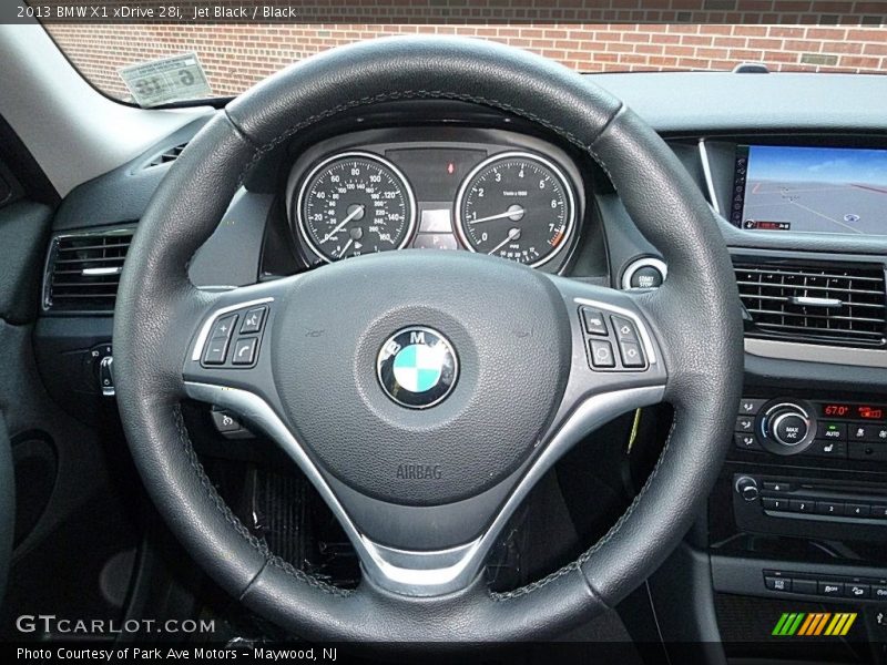 Jet Black / Black 2013 BMW X1 xDrive 28i