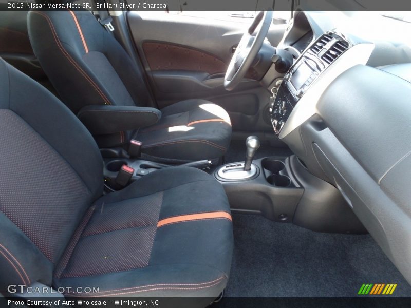 Brilliant Silver / Charcoal 2015 Nissan Versa Note SR
