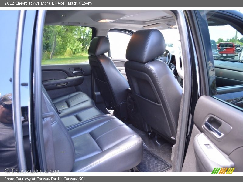 Black / Ebony 2012 Chevrolet Avalanche LT 4x4