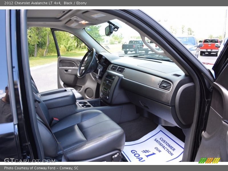 Black / Ebony 2012 Chevrolet Avalanche LT 4x4