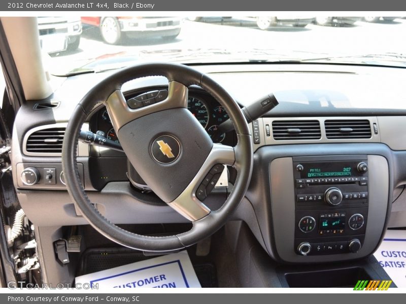 Black / Ebony 2012 Chevrolet Avalanche LT 4x4