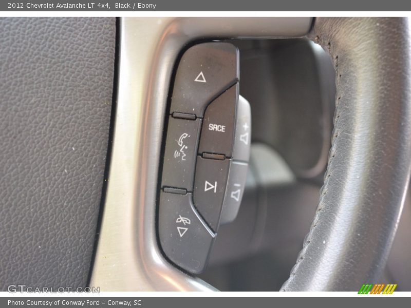 Black / Ebony 2012 Chevrolet Avalanche LT 4x4