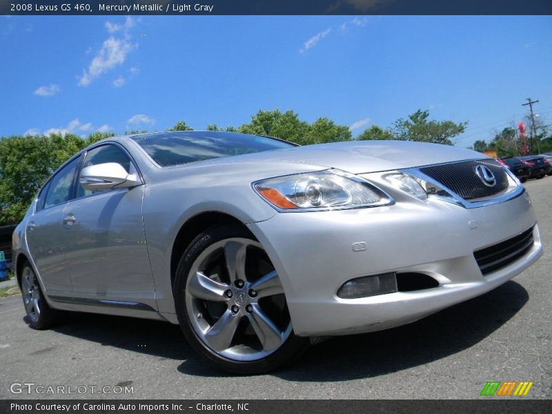 Mercury Metallic / Light Gray 2008 Lexus GS 460