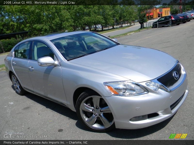 Mercury Metallic / Light Gray 2008 Lexus GS 460