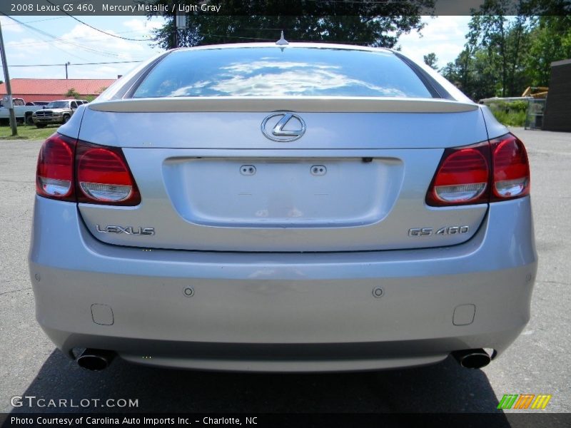 Mercury Metallic / Light Gray 2008 Lexus GS 460