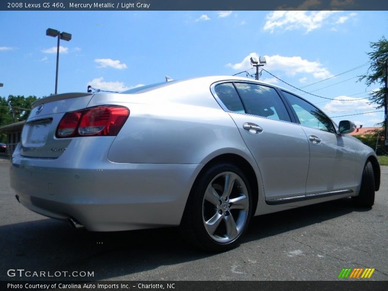 Mercury Metallic / Light Gray 2008 Lexus GS 460