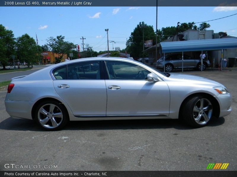 Mercury Metallic / Light Gray 2008 Lexus GS 460