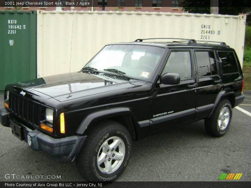 Black / Agate 2001 Jeep Cherokee Sport 4x4