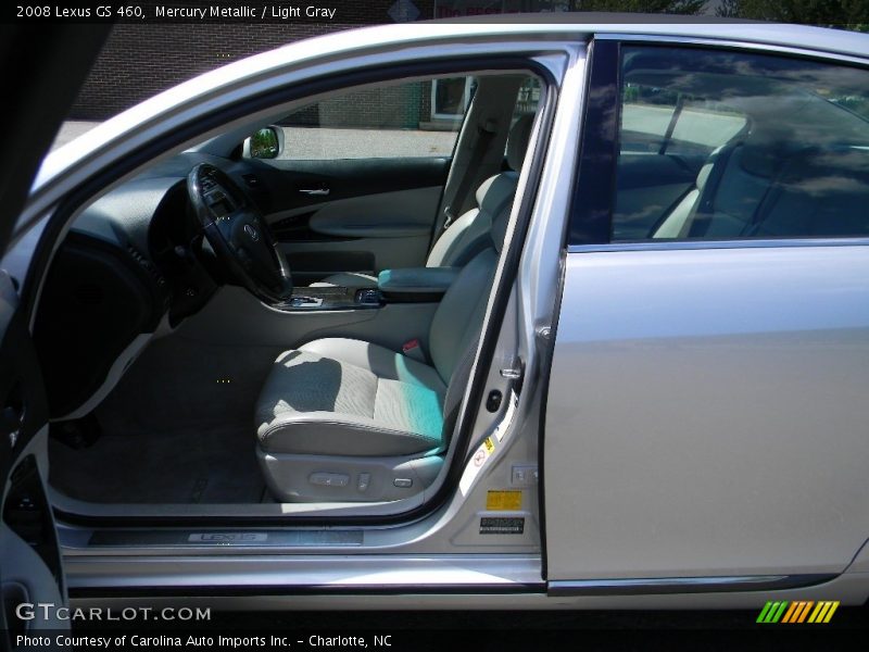 Mercury Metallic / Light Gray 2008 Lexus GS 460