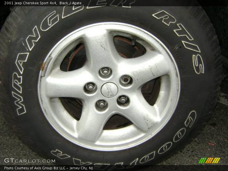 Black / Agate 2001 Jeep Cherokee Sport 4x4