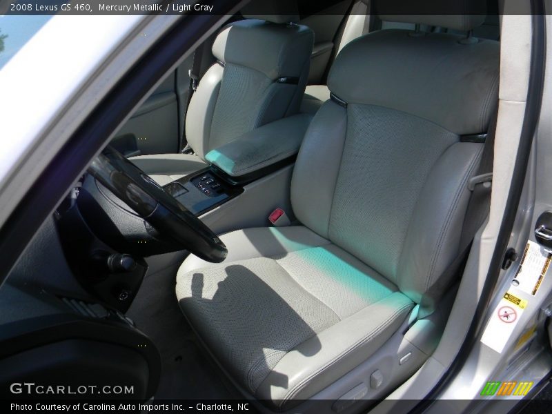 Mercury Metallic / Light Gray 2008 Lexus GS 460