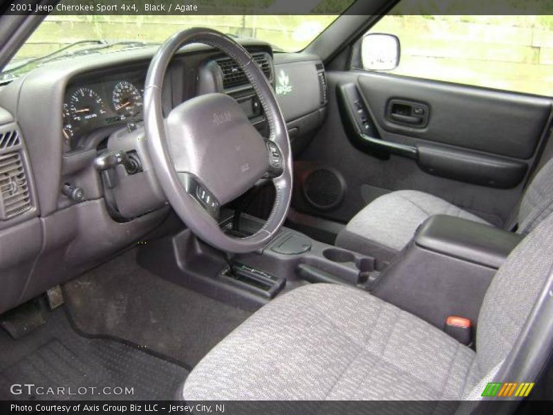 Black / Agate 2001 Jeep Cherokee Sport 4x4