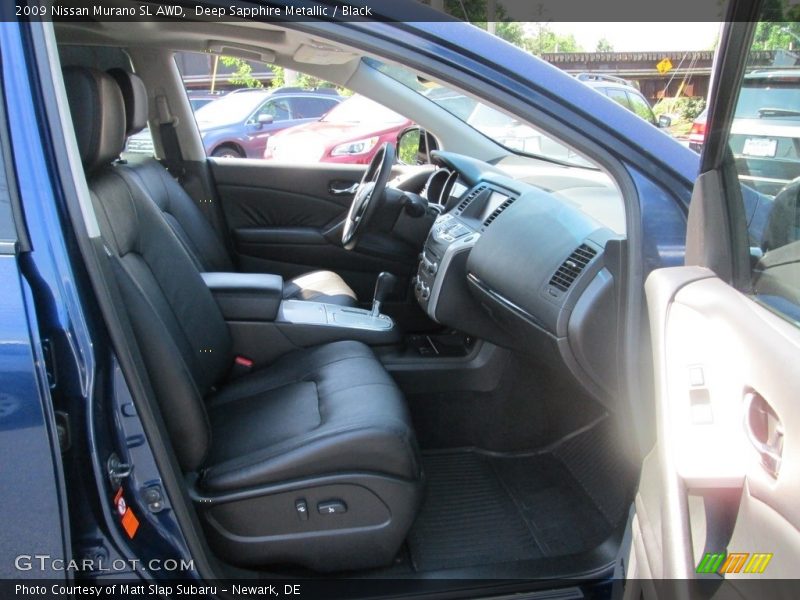 Deep Sapphire Metallic / Black 2009 Nissan Murano SL AWD