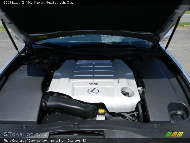 Mercury Metallic / Light Gray 2008 Lexus GS 460