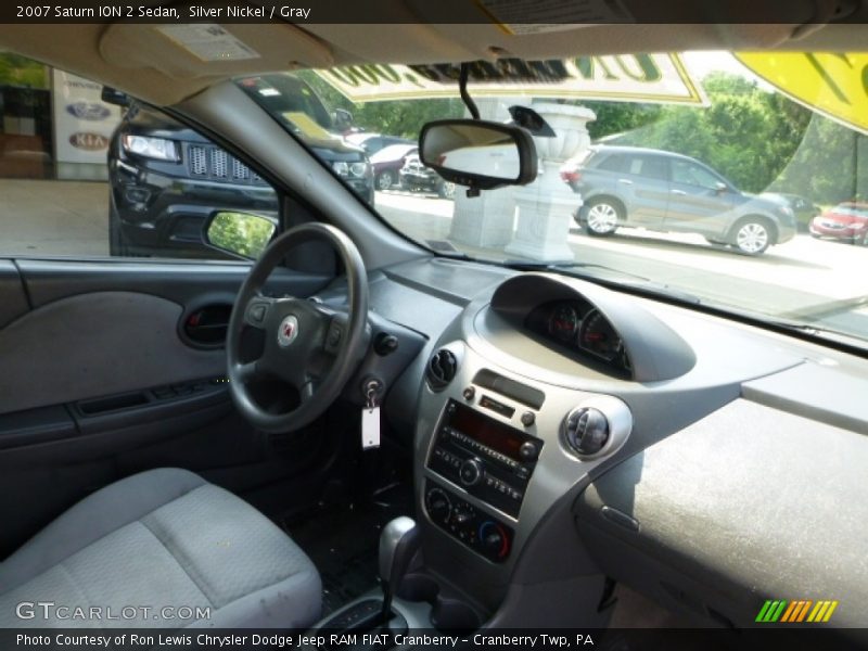 Silver Nickel / Gray 2007 Saturn ION 2 Sedan