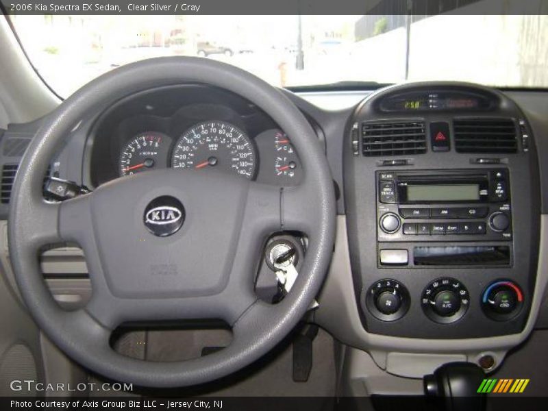 Clear Silver / Gray 2006 Kia Spectra EX Sedan