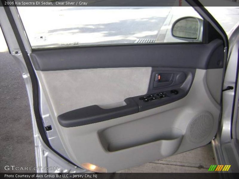 Clear Silver / Gray 2006 Kia Spectra EX Sedan