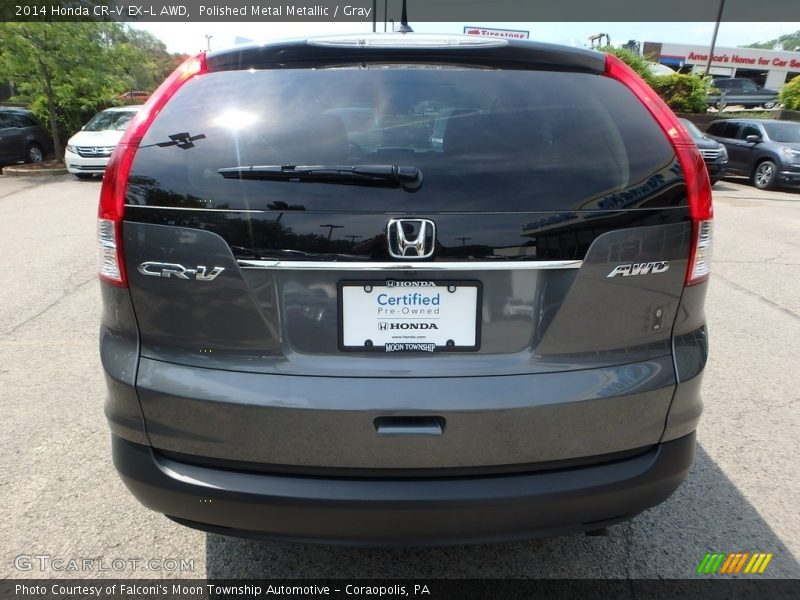 Polished Metal Metallic / Gray 2014 Honda CR-V EX-L AWD