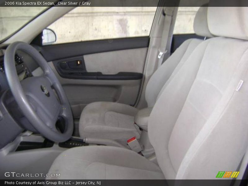 Clear Silver / Gray 2006 Kia Spectra EX Sedan