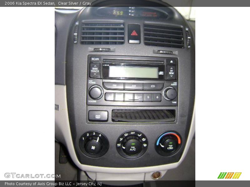Clear Silver / Gray 2006 Kia Spectra EX Sedan
