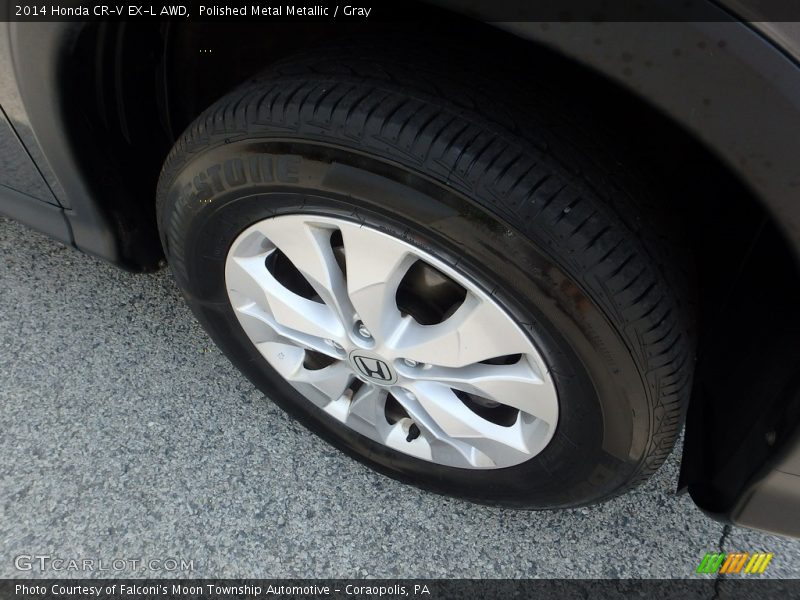 Polished Metal Metallic / Gray 2014 Honda CR-V EX-L AWD