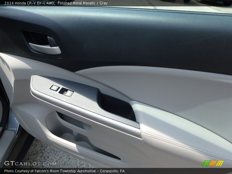 Polished Metal Metallic / Gray 2014 Honda CR-V EX-L AWD