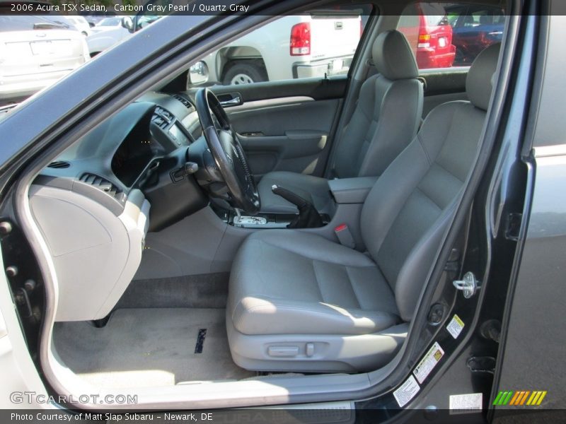 Carbon Gray Pearl / Quartz Gray 2006 Acura TSX Sedan