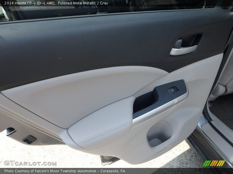 Polished Metal Metallic / Gray 2014 Honda CR-V EX-L AWD