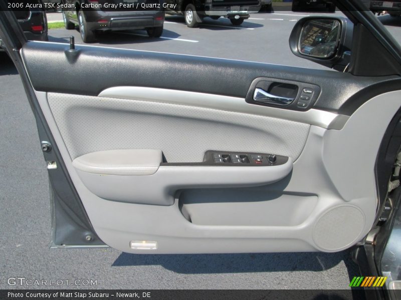 Carbon Gray Pearl / Quartz Gray 2006 Acura TSX Sedan