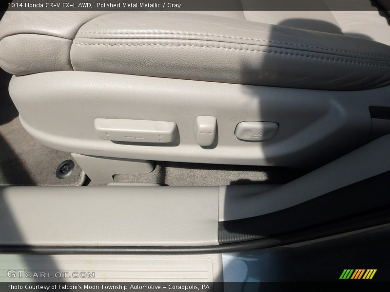 Polished Metal Metallic / Gray 2014 Honda CR-V EX-L AWD