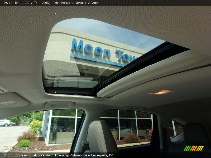 Polished Metal Metallic / Gray 2014 Honda CR-V EX-L AWD