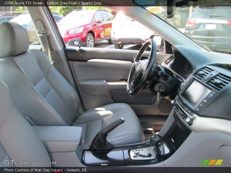 Carbon Gray Pearl / Quartz Gray 2006 Acura TSX Sedan