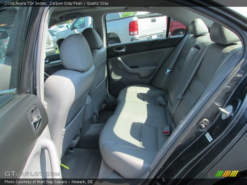 Carbon Gray Pearl / Quartz Gray 2006 Acura TSX Sedan