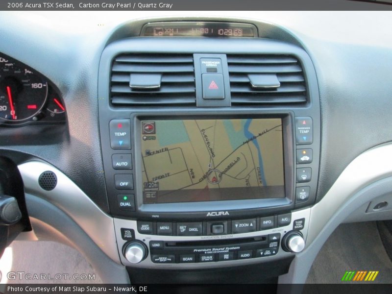 Carbon Gray Pearl / Quartz Gray 2006 Acura TSX Sedan