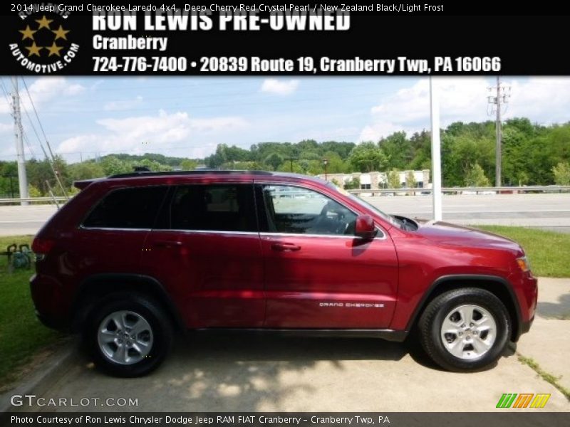 Deep Cherry Red Crystal Pearl / New Zealand Black/Light Frost 2014 Jeep Grand Cherokee Laredo 4x4